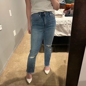 Madewell “the perfect vintage Jean” size 27